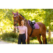 LeMieux Schabracke Suede Close Contact Square Springen Mallow