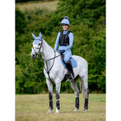 LeMieux Schabracke Suede Close Contact Square Springen Powder Blue