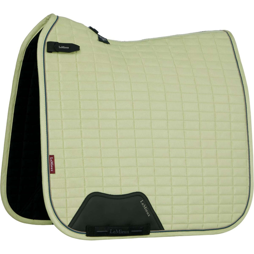 LeMieux Schabracke Suede Square Dressur Macaron