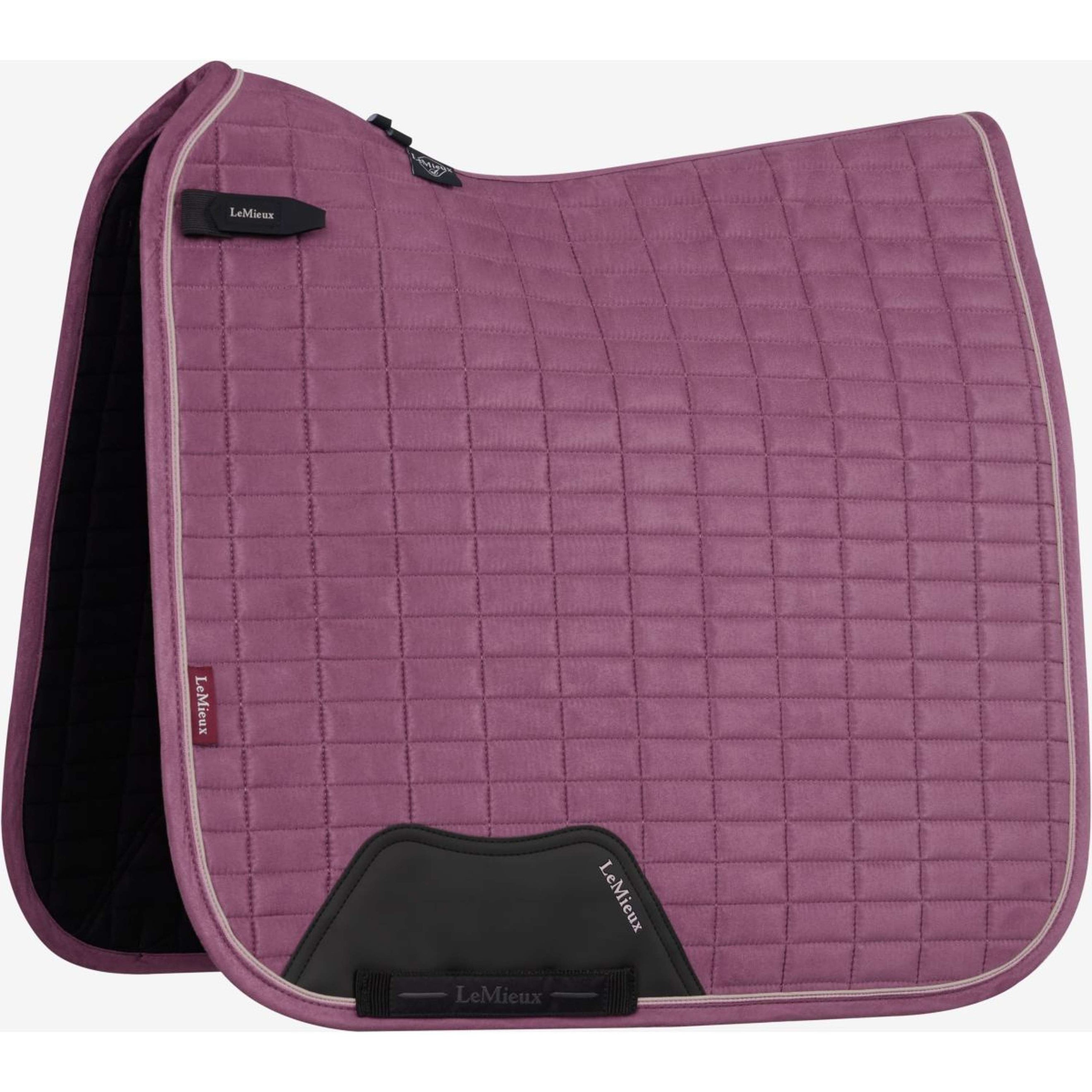 LeMieux Schabracke Suede Square Dressur Mallow