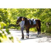 LeMieux Schabracke Suede Square Dressur Powder Blue