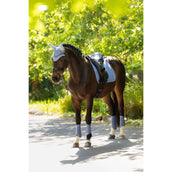 LeMieux Schabracke Suede Square Dressur Powder Blue