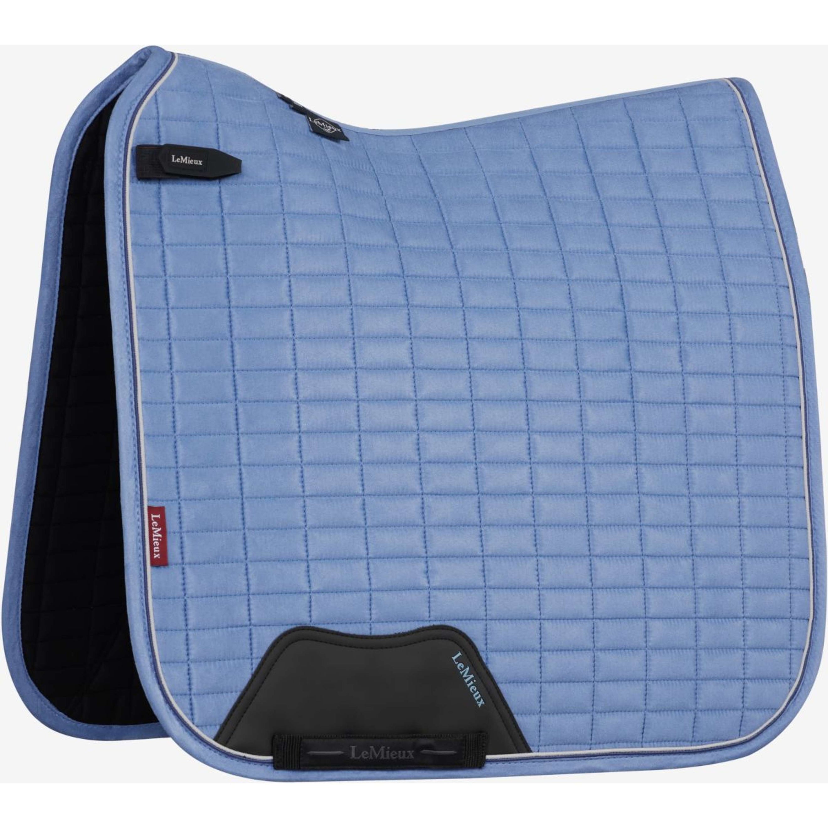 LeMieux Schabracke Suede Square Dressur Powder Blue