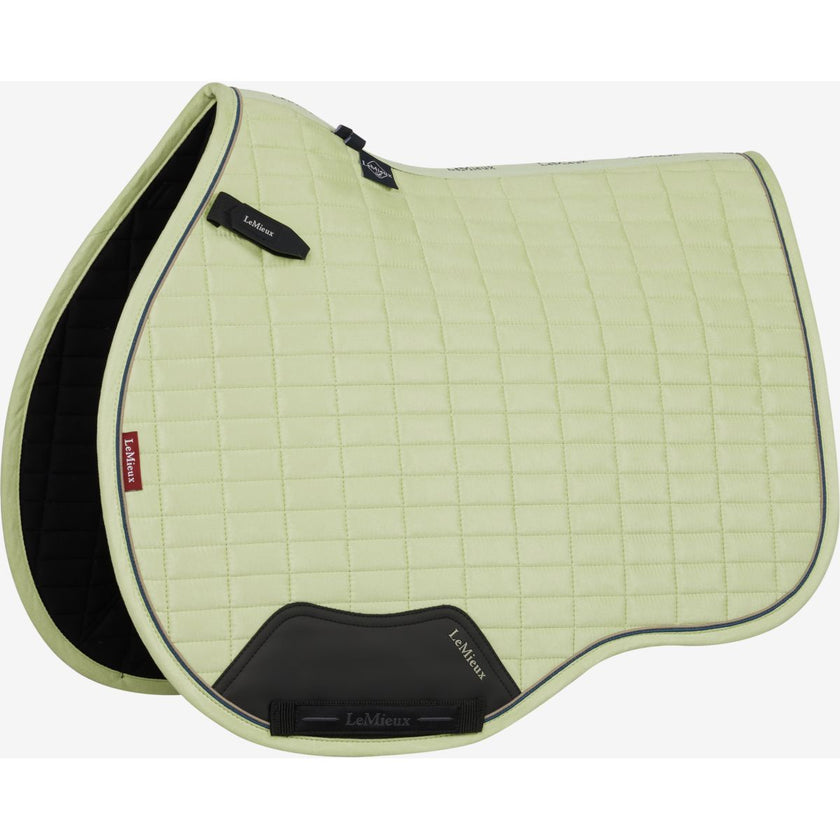 LeMieux Schabracke Suede Square Vielseitigkeit Macaron