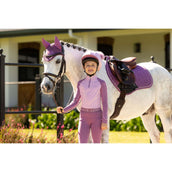 LeMieux Schabracke Mini Suede Close Contact Square Springen Mallow