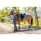 LeMieux Schabracke Mini Suede Close Contact Square Springen Powder Blue