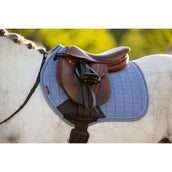 LeMieux Schabracke Mini Suede Close Contact Square Springen Powder Blue