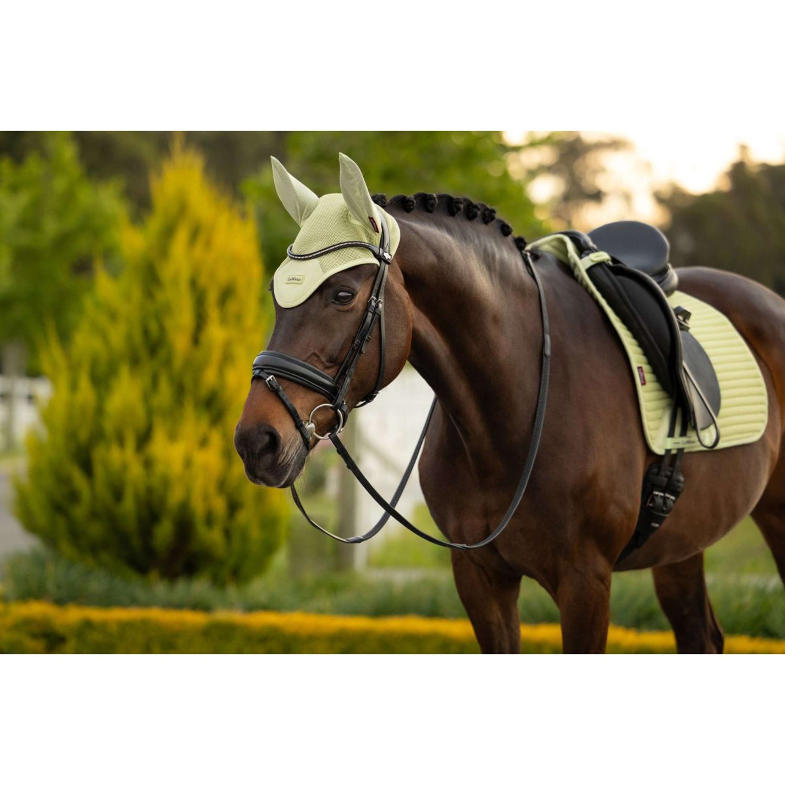 LeMieux Fliegenhaube Air-Tek Mesh Macaron