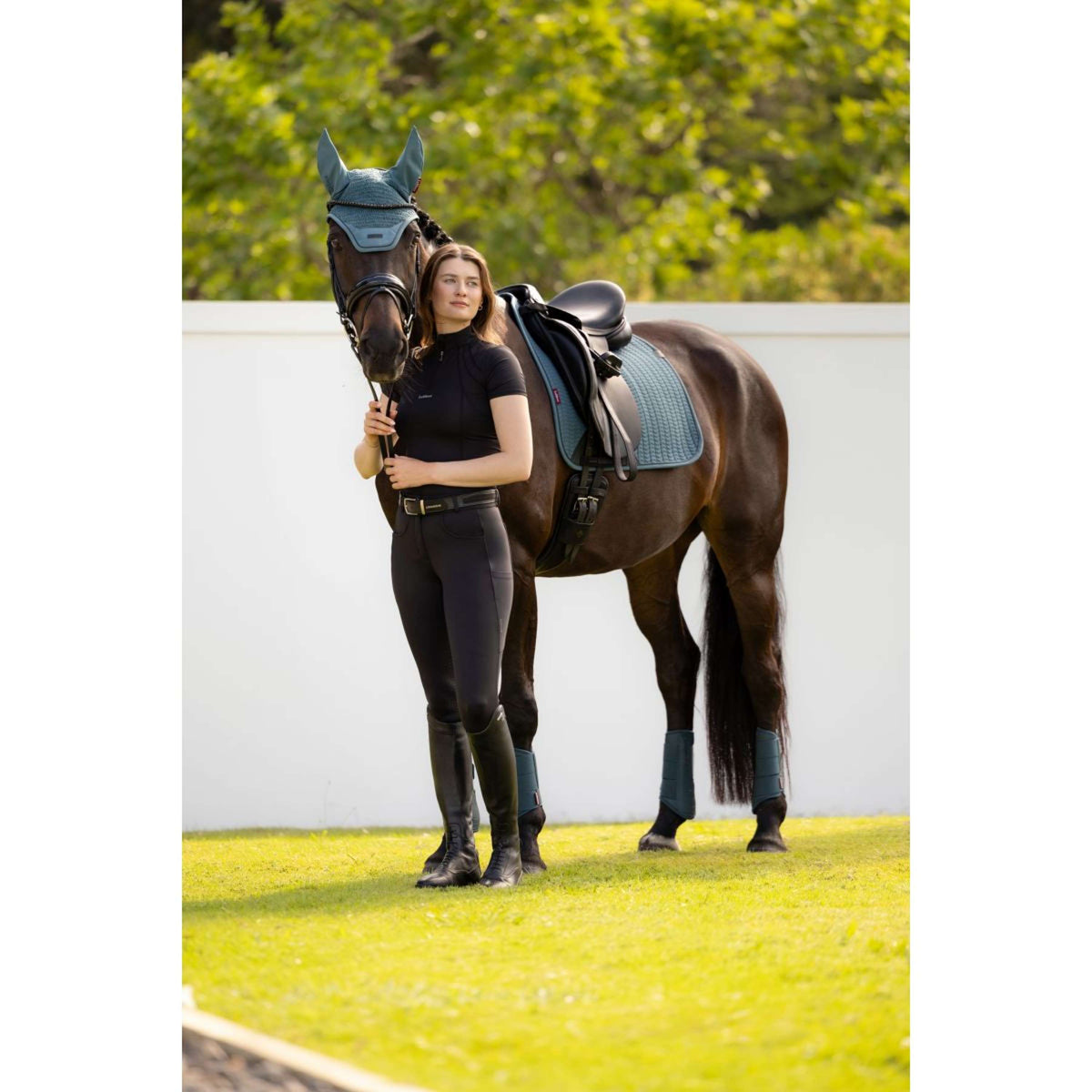 LeMieux Schabracke Essence Square Dressur Jungle