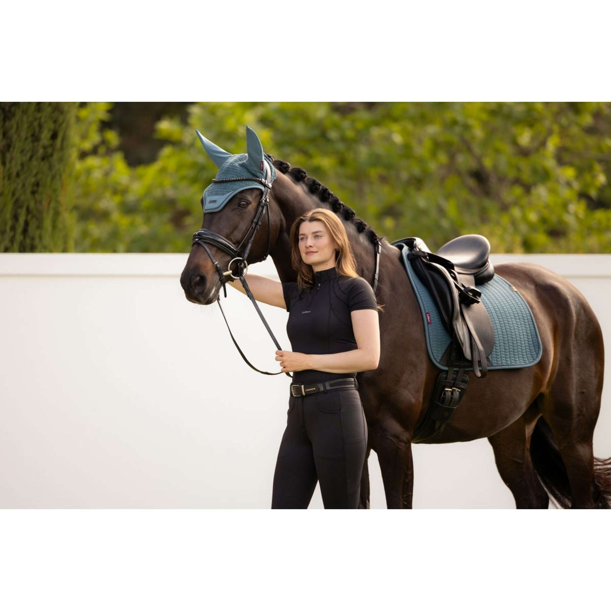 LeMieux Schabracke Essence Square Dressur Jungle