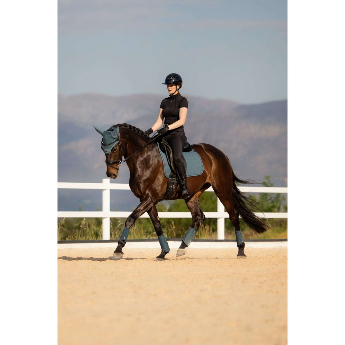 LeMieux Schabracke Essence Square Dressur Jungle