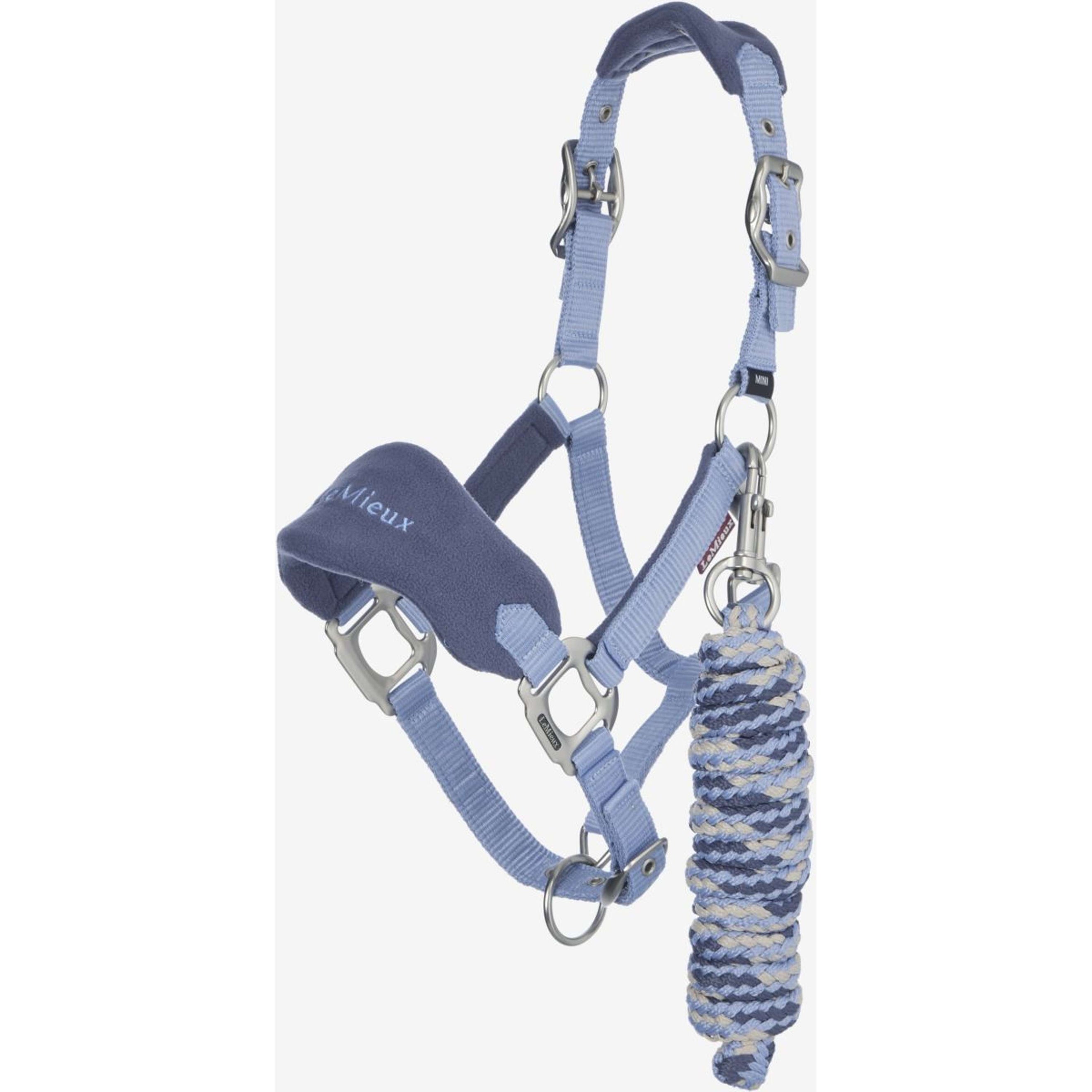 LeMieux Halfterset Mini Vogue Powder Blue LeMieux Halfterset Mini Vogue Powder Blue