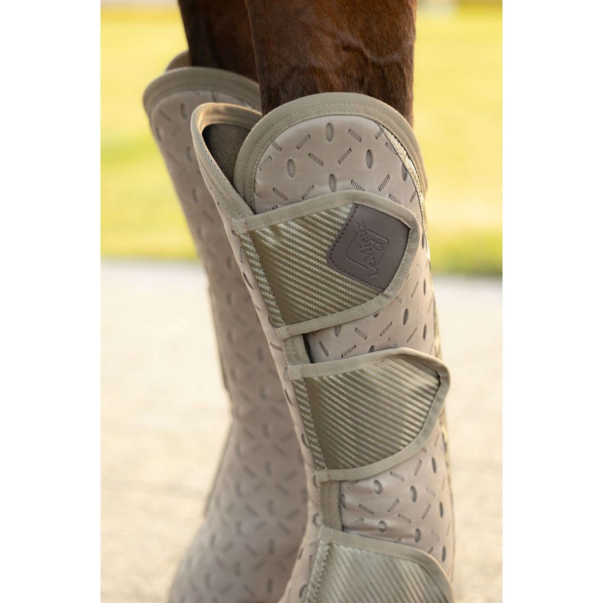 LeMieux Transportgamaschen Kudos 3D Mesh Pecan