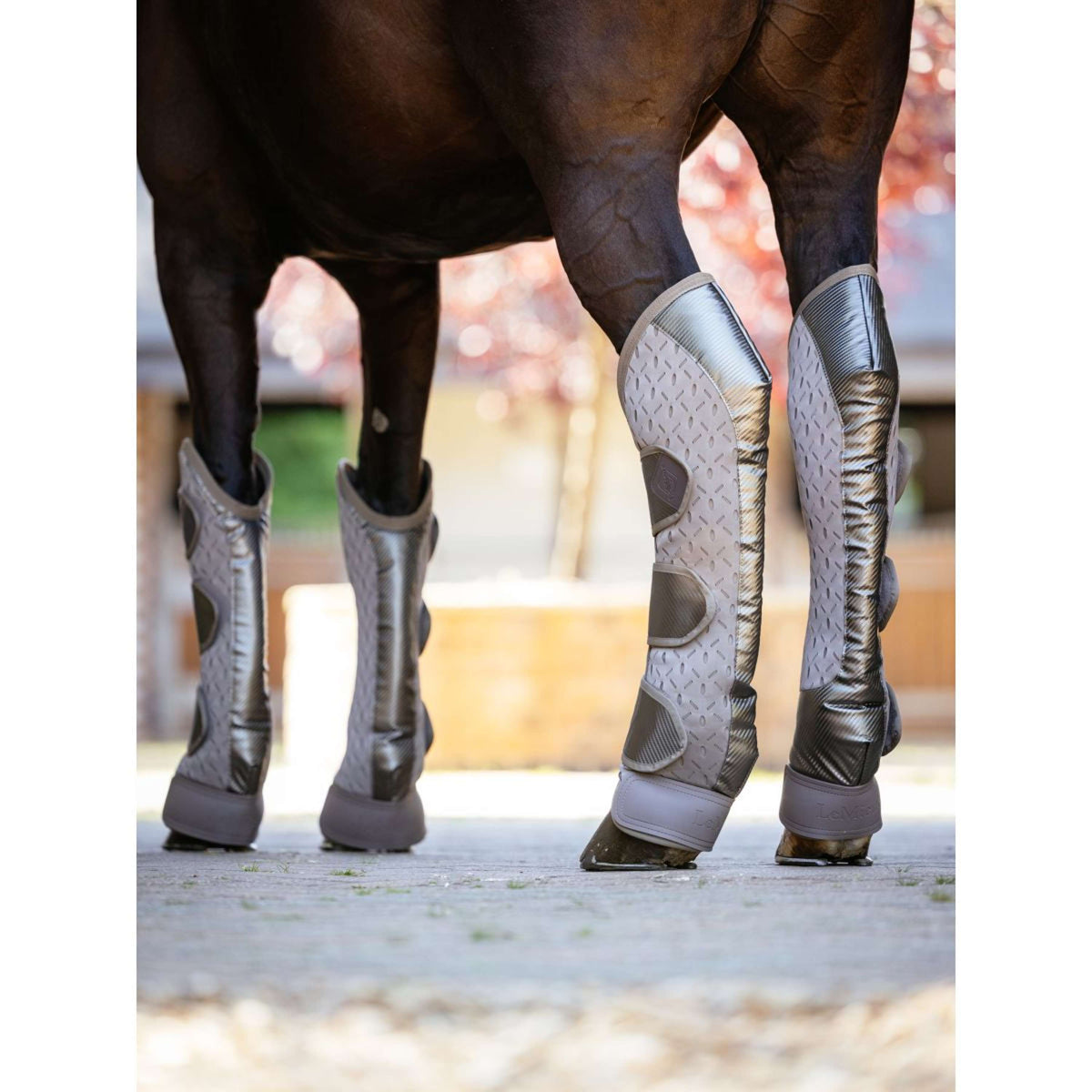 LeMieux Transportgamaschen Kudos 3D Mesh Pecan