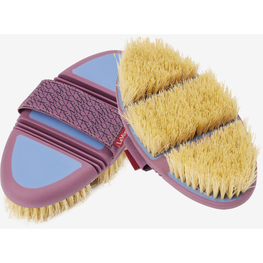 LeMieux Wurzelbürste Flexi Scrubbing Powder Blue