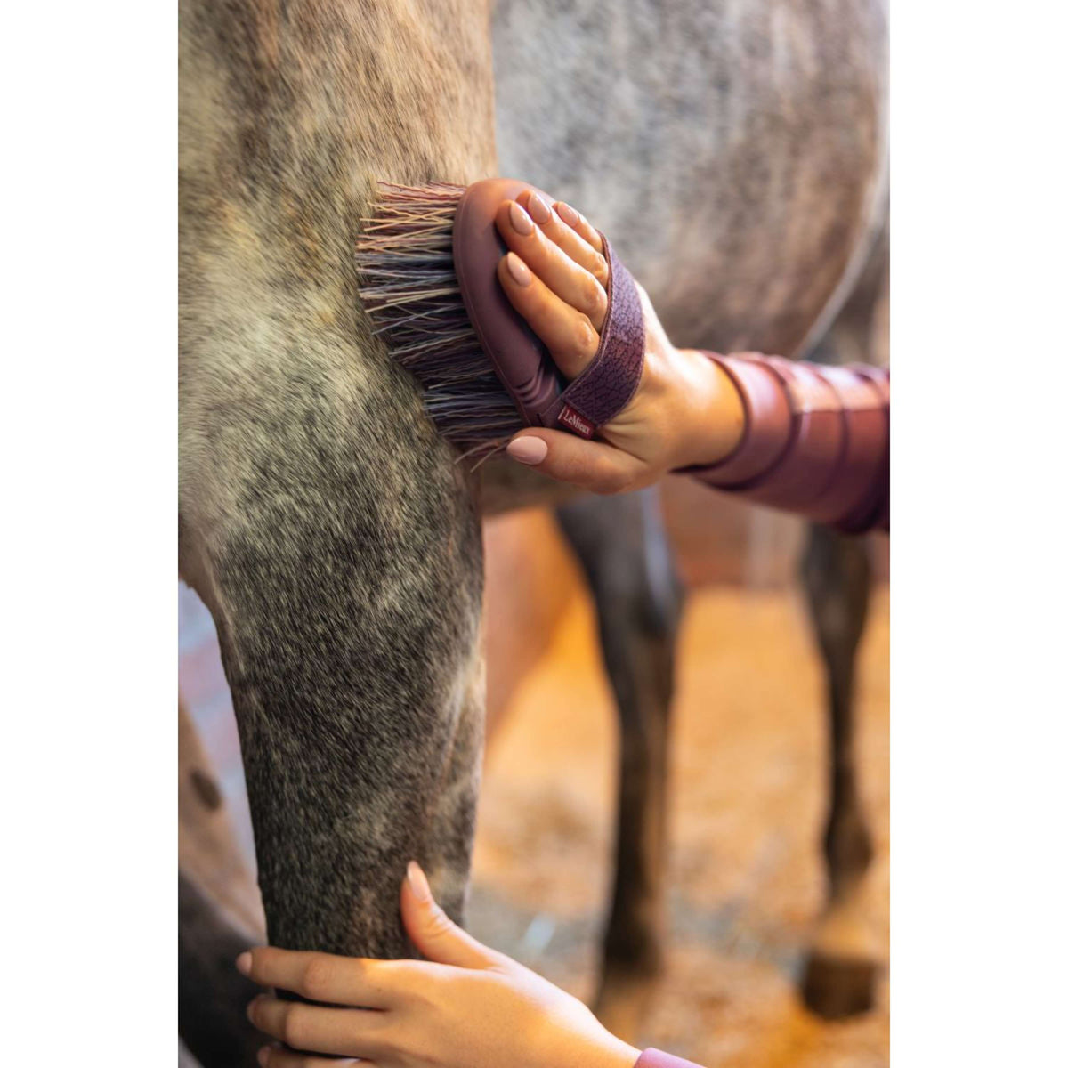 LeMieux Bürste Flexi Flicky Powder Blue