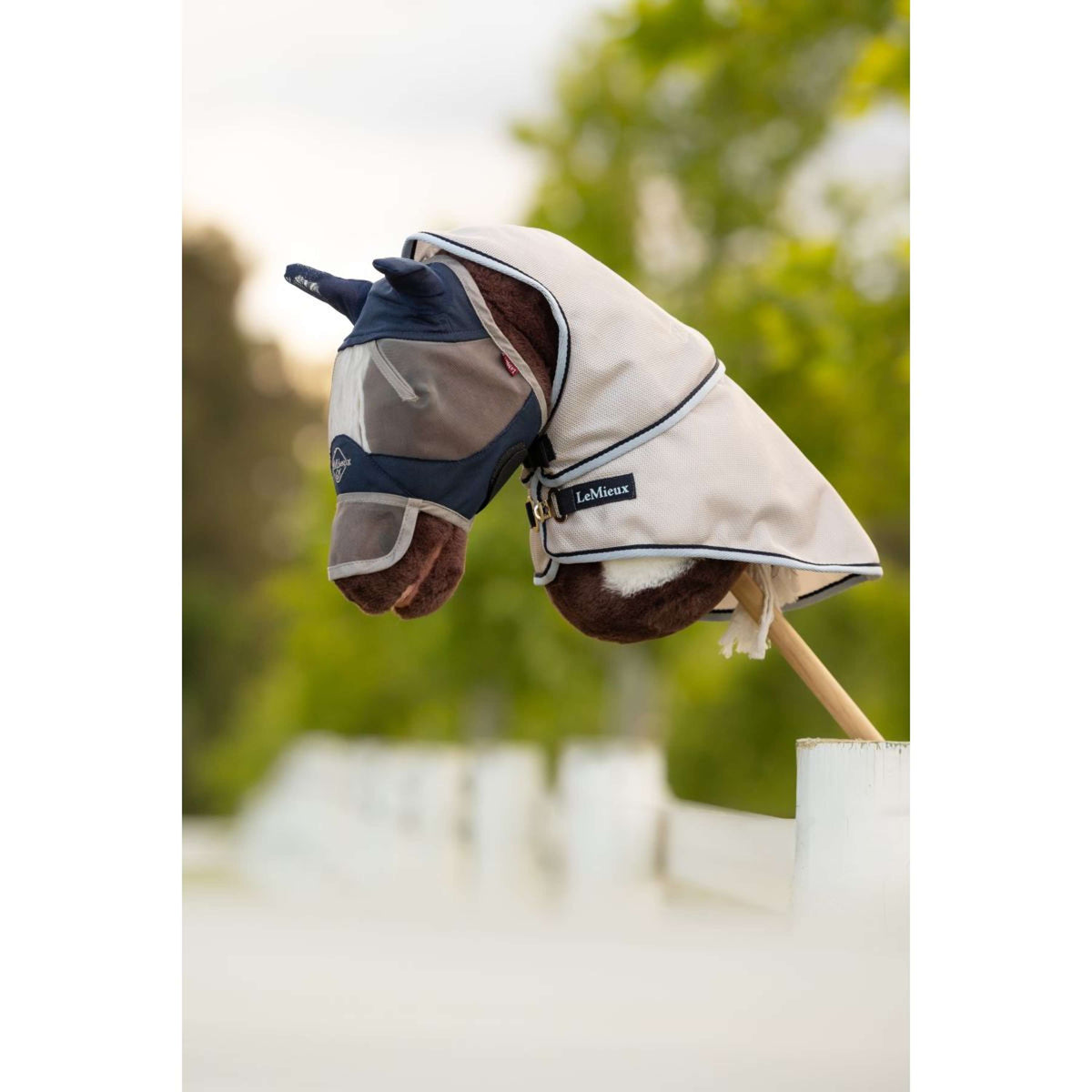LeMieux Hobby Horse Fliegendecke Grau