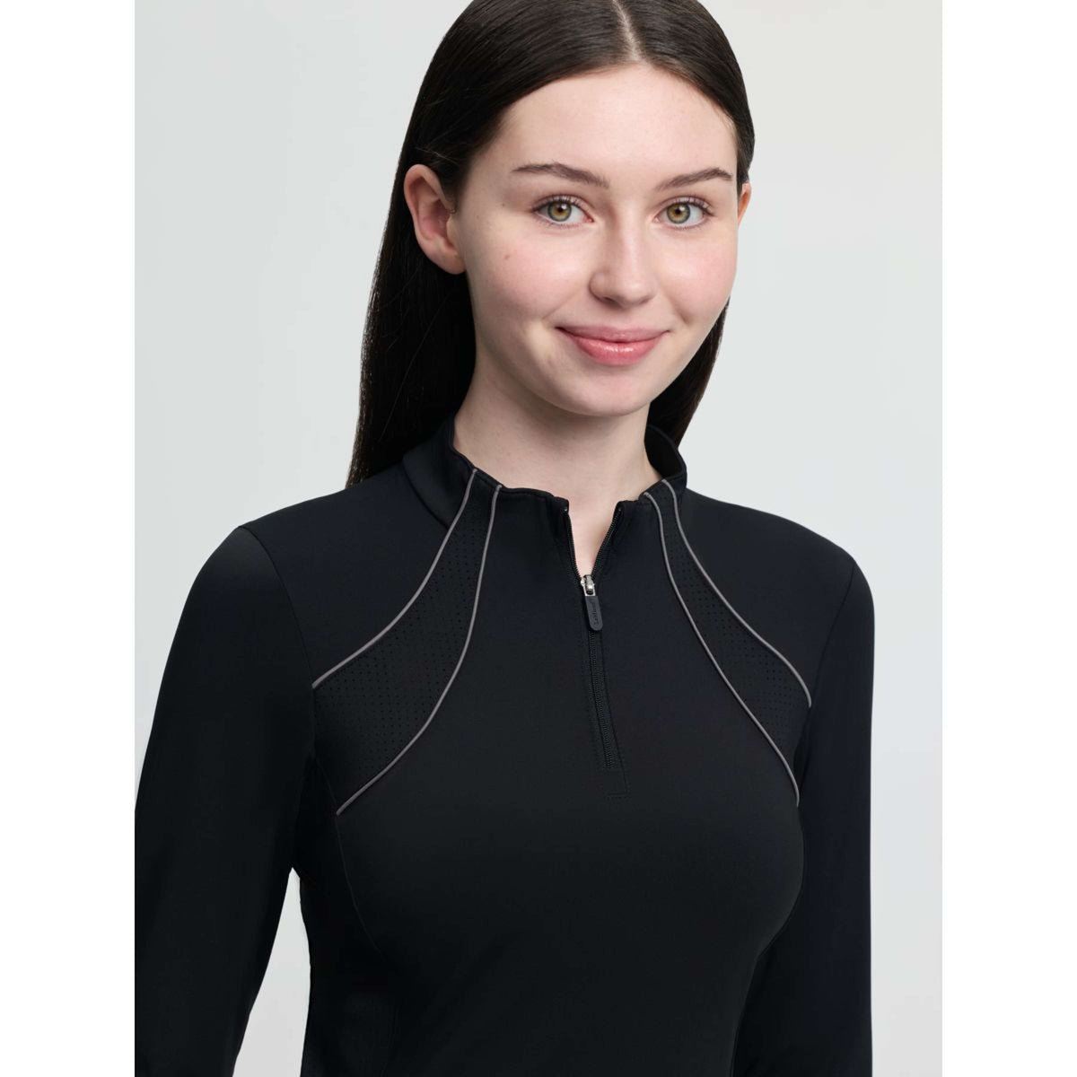 LeMieux Base Layer Young Rider Airflow Schwarz