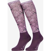 LeMieux Socken Footsie Western Rosa