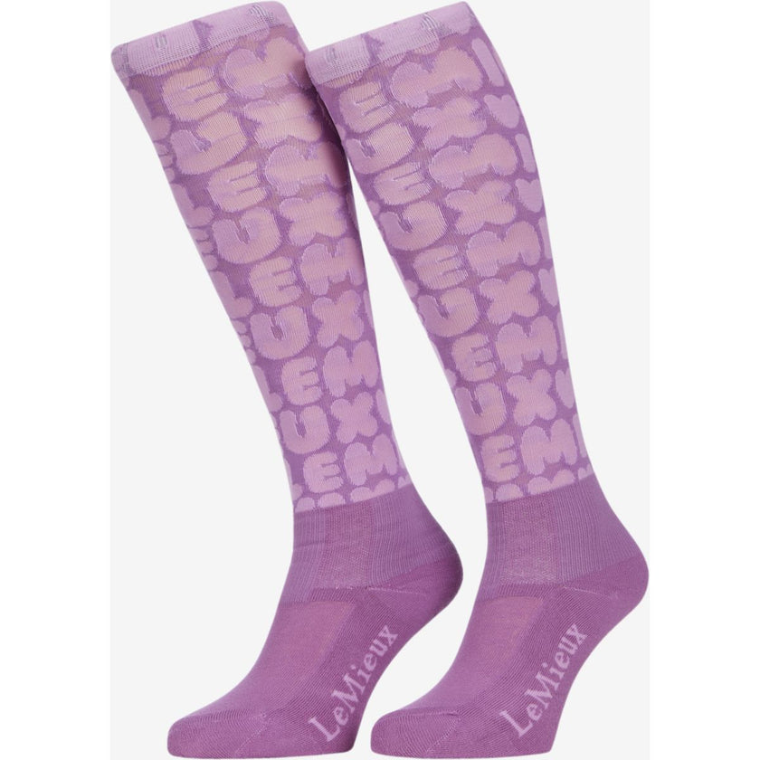 LeMieux Socken Footsie Bubble Fondant