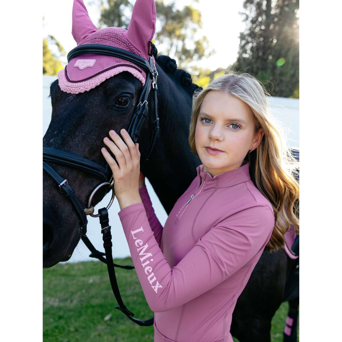 LeMieux Base Layer Young Rider Classique Mallow