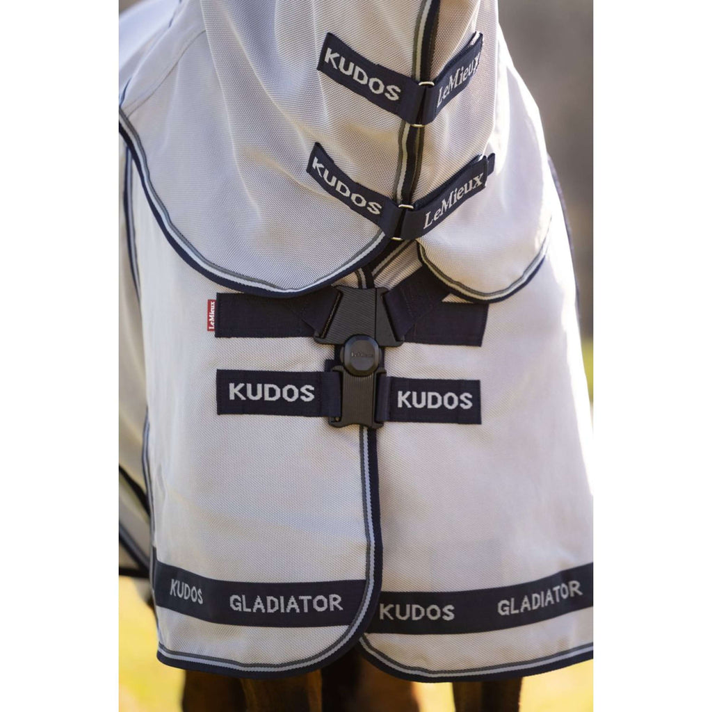 LeMieux Fliegendecke Kudos Gladiator Grau