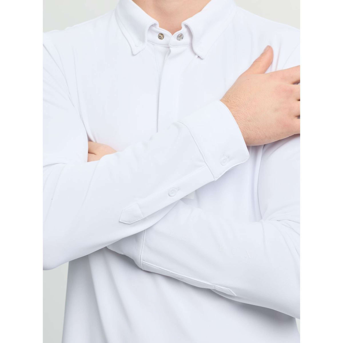 LeMieux Turniershirt Show Herren Weiß