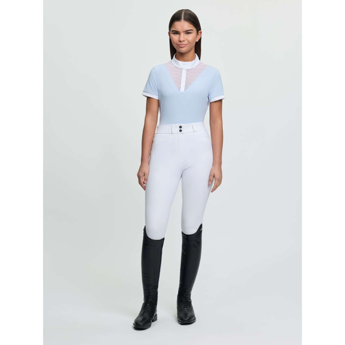 LeMieux Turniershirt Young Rider Eva Mist
