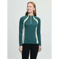 LeMieux Base Layer Philippa Mesh Lange Ärmel Jungle