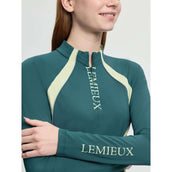 LeMieux Base Layer Philippa Mesh Lange Ärmel Jungle