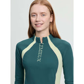LeMieux Base Layer Philippa Mesh Lange Ärmel Jungle