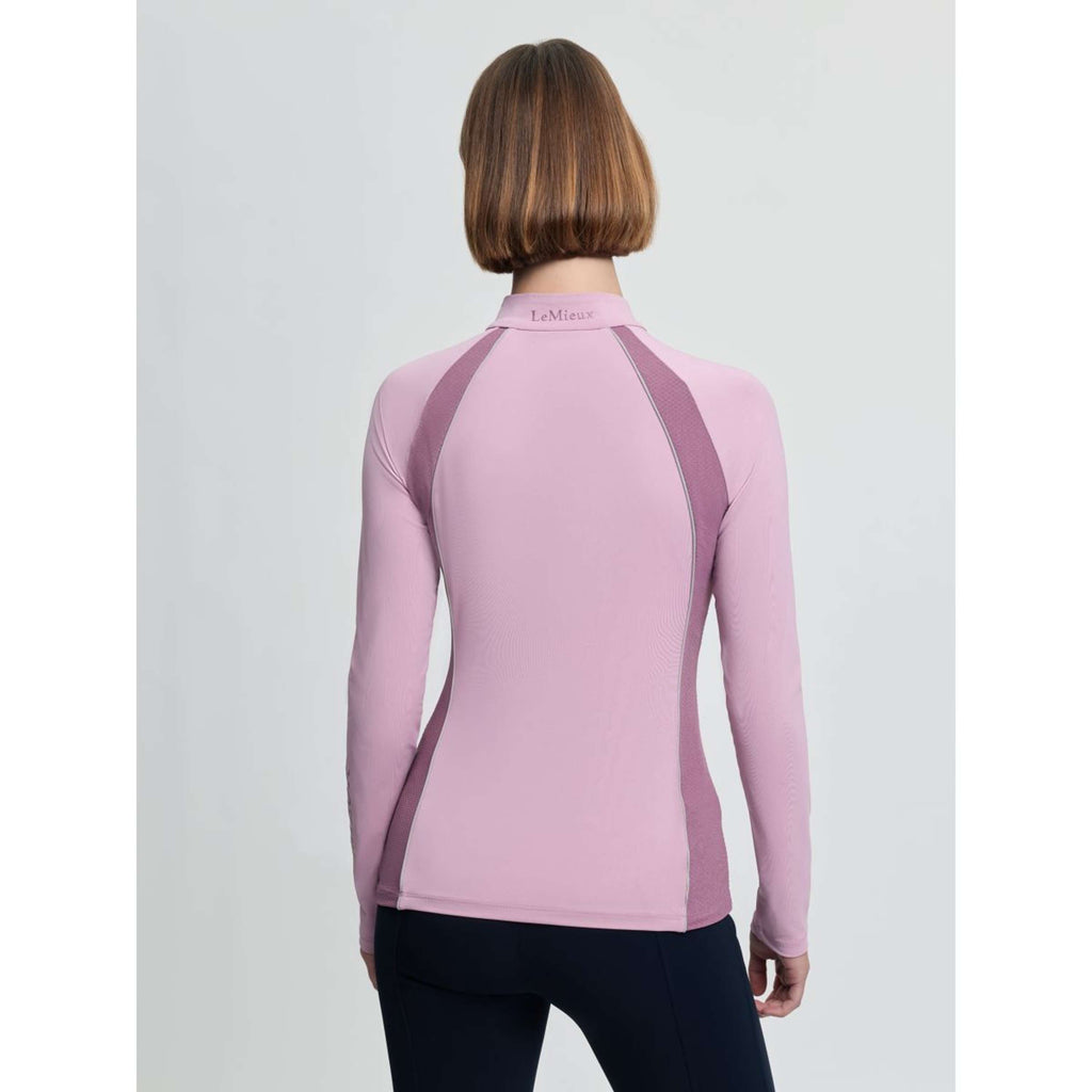 LeMieux Base Layer Philippa Mesh Lange Ärmel Fondant
