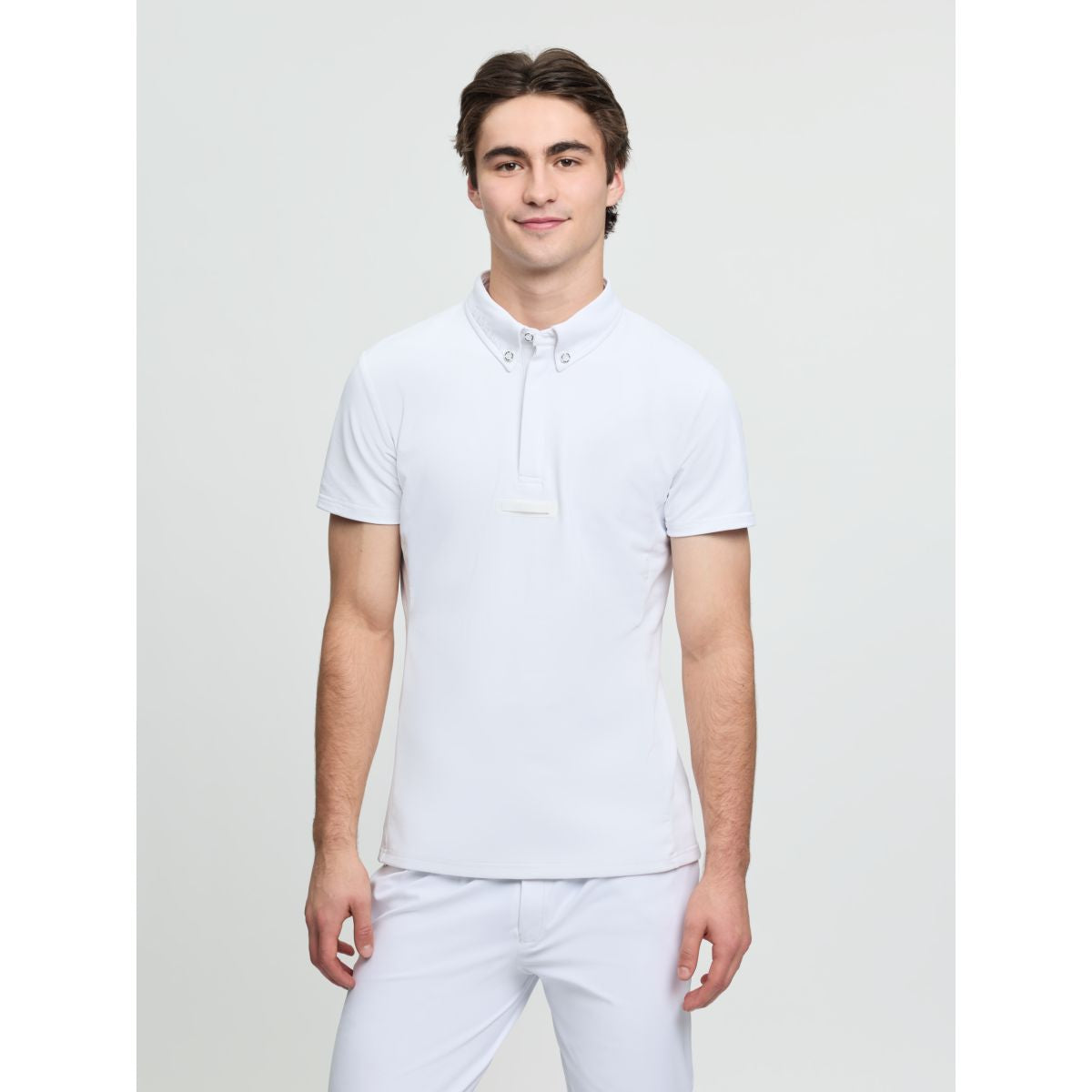 LeMieux Turniershirt Competition Herren Weiß