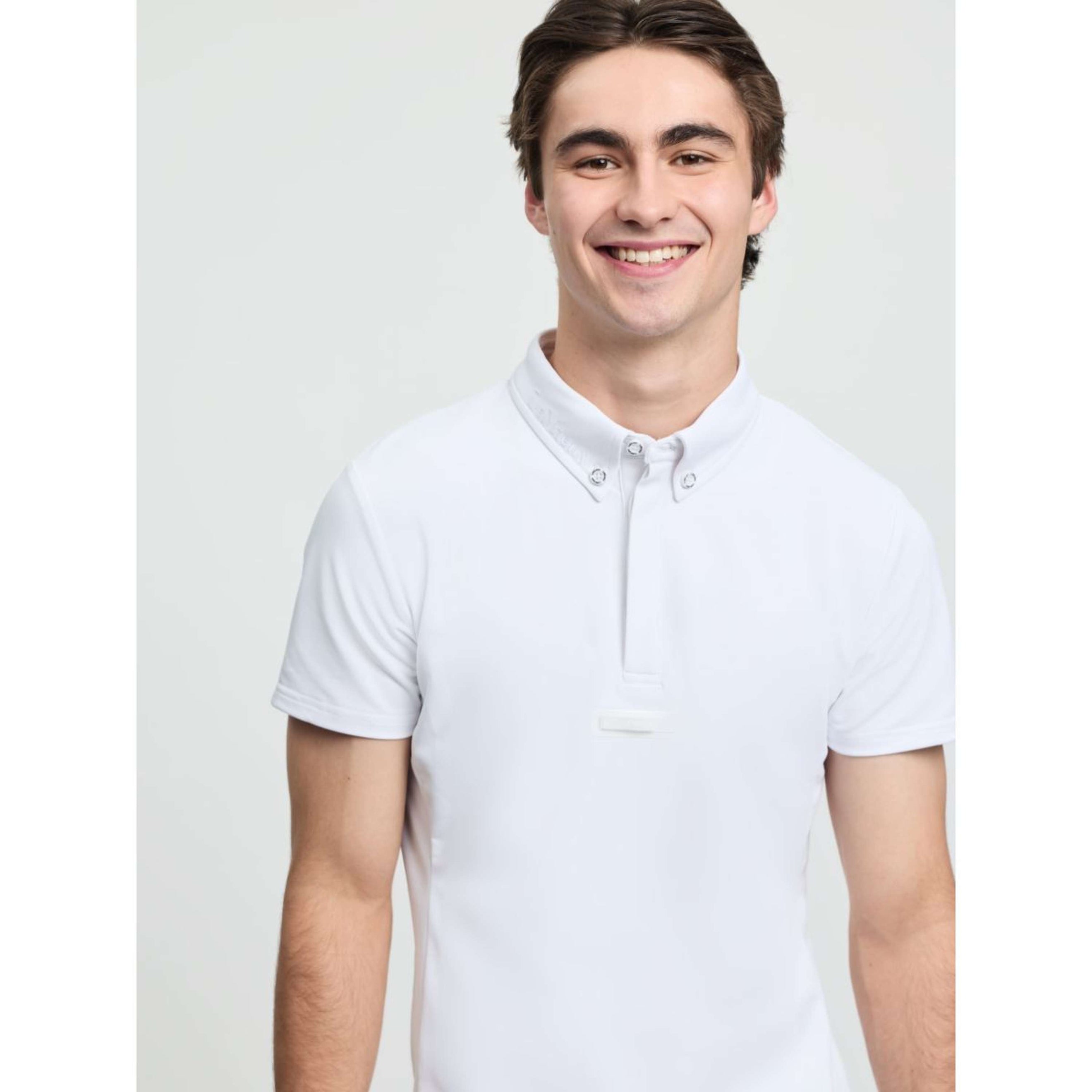 LeMieux Turniershirt Competition Herren Weiß LeMieux Turniershirt Competition Herren Weiß