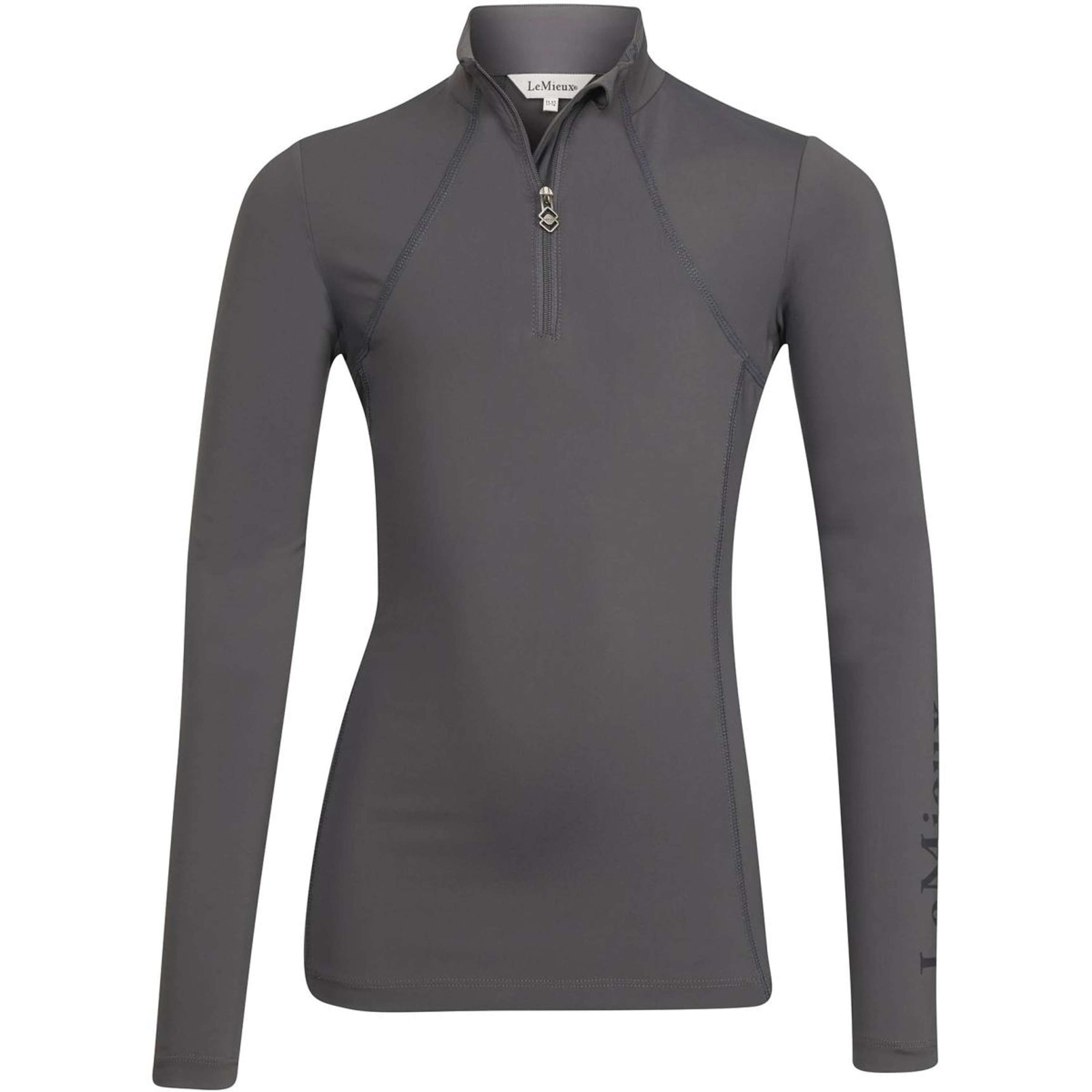 LeMieux Shirt Young Rider Base Layer Lange Ärmel Slate