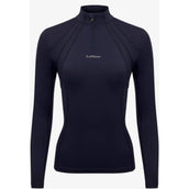 LeMieux Shirt Mia Mesh Base Layer Navy