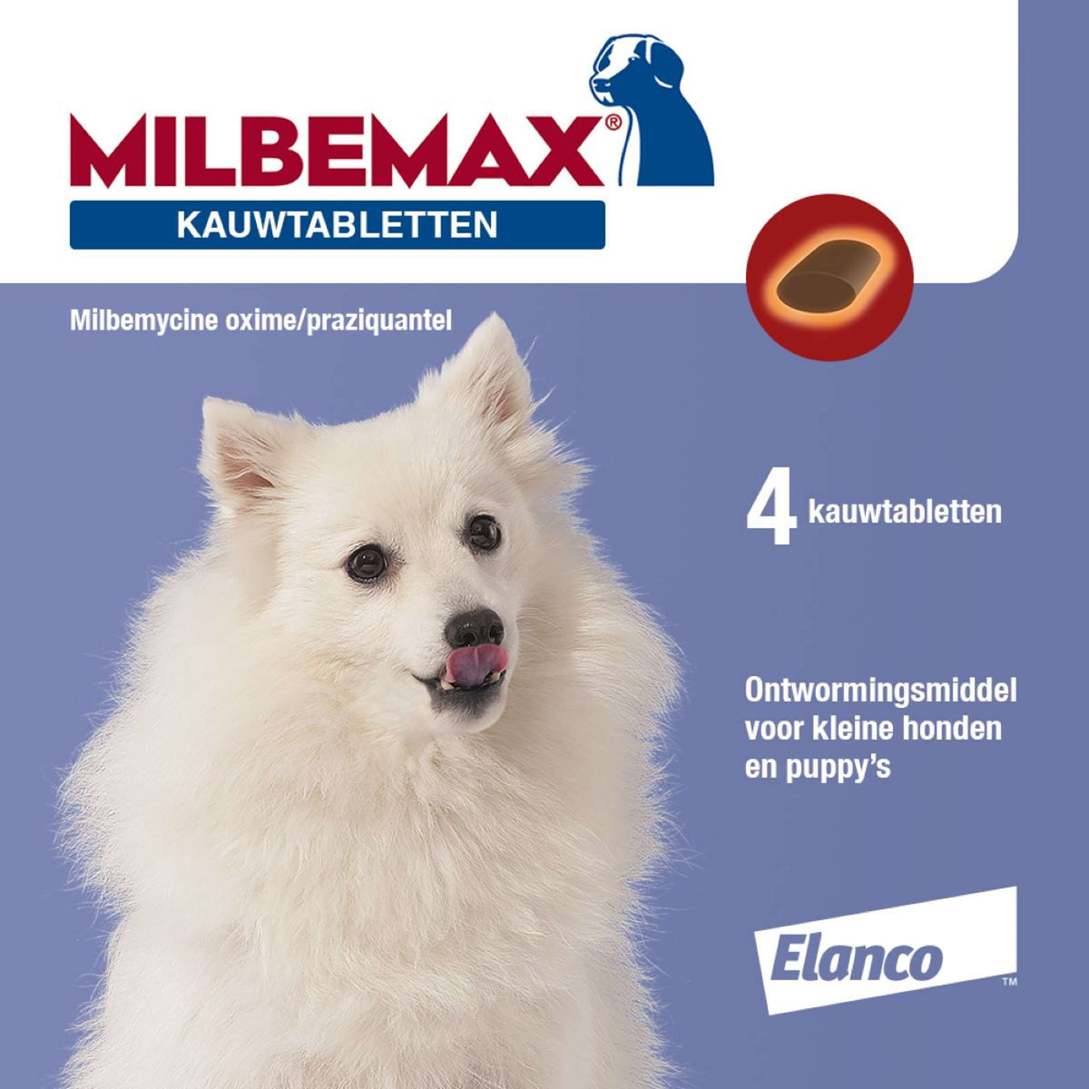 Milbemax Kautabletten Geschmacksvoll Kleiner Hund/Welpe 4 Tabletten