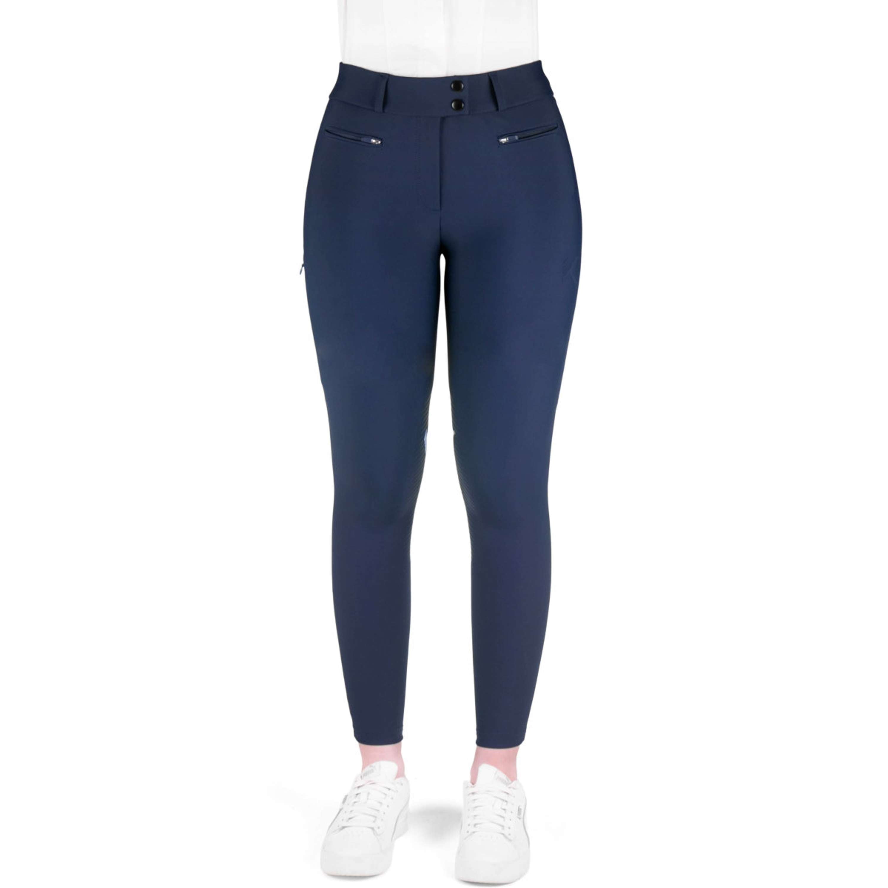 K by EQUITHÈME Reithose Explore Full Grip Navy