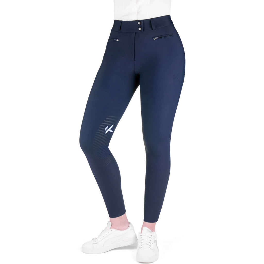 K by EQUITHÈME Reithose Explore Full Grip Navy