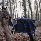 Kentucky Horsewear Ausreitdecke Quadratisch Heavy Fleece Dunkel blau