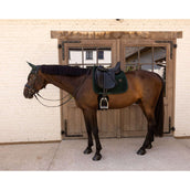 Kentucky Schabracke Velvet Mini Pearls Dressur Pine Green