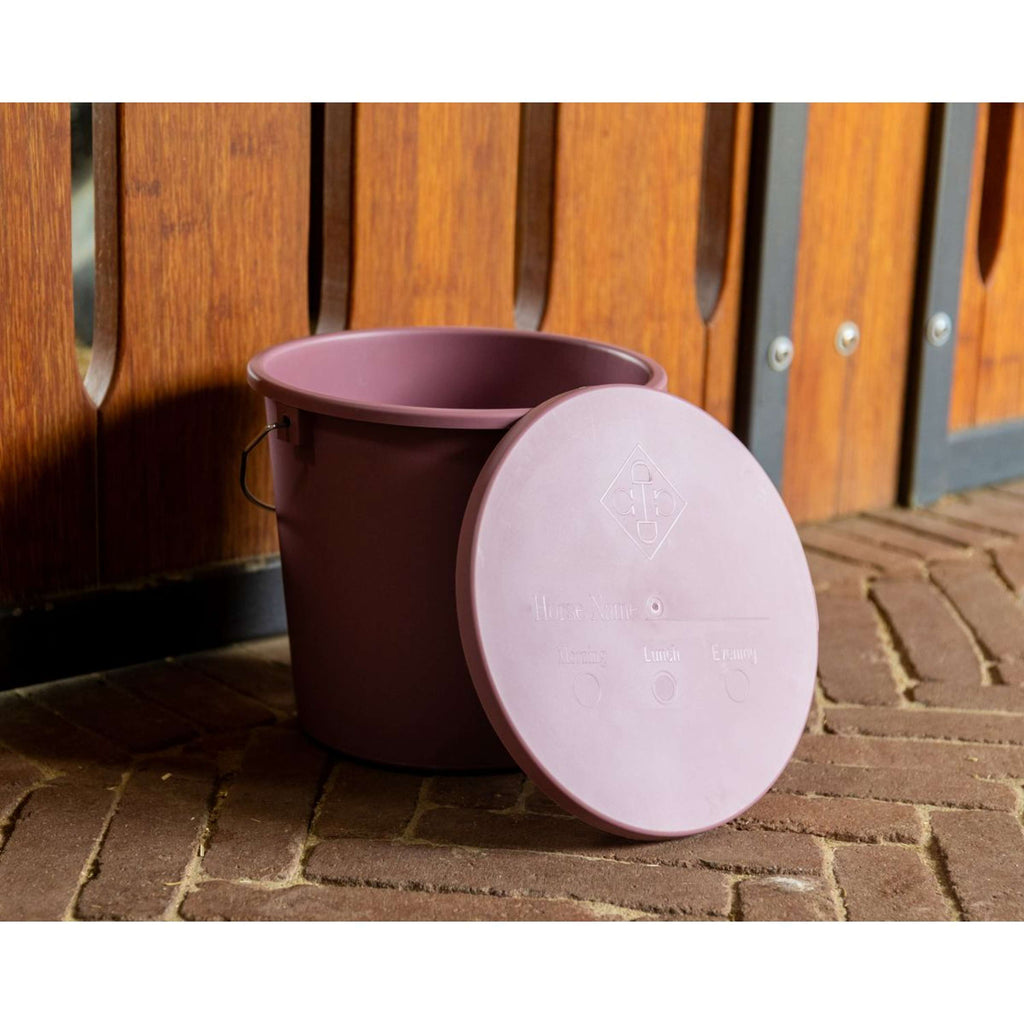 Kentucky Eimer mit Deckel Old Rose