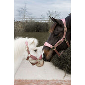 Kentucky Horsewear Halfter Velvet Glitter Unicorn Altrosa