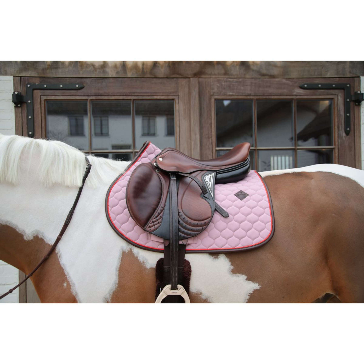 Kentucky Horsewear Schabracke Onion Quilt Leather Neon Springen Lavendel
