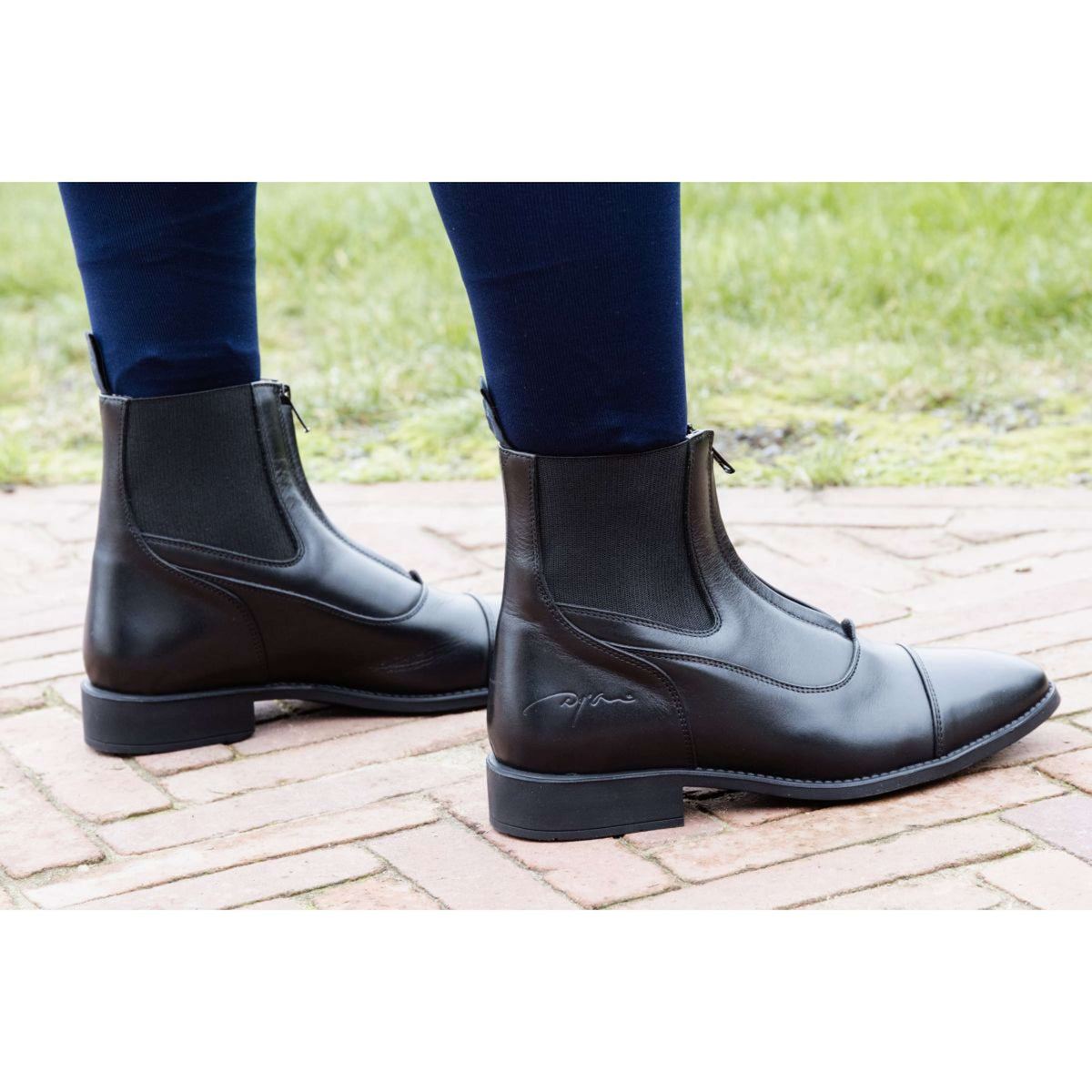 Dyon Stiefeletten Front Zipper Schwarz