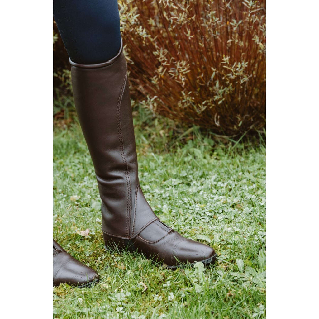 Dyon Stiefeletten Front Zipper Braun
