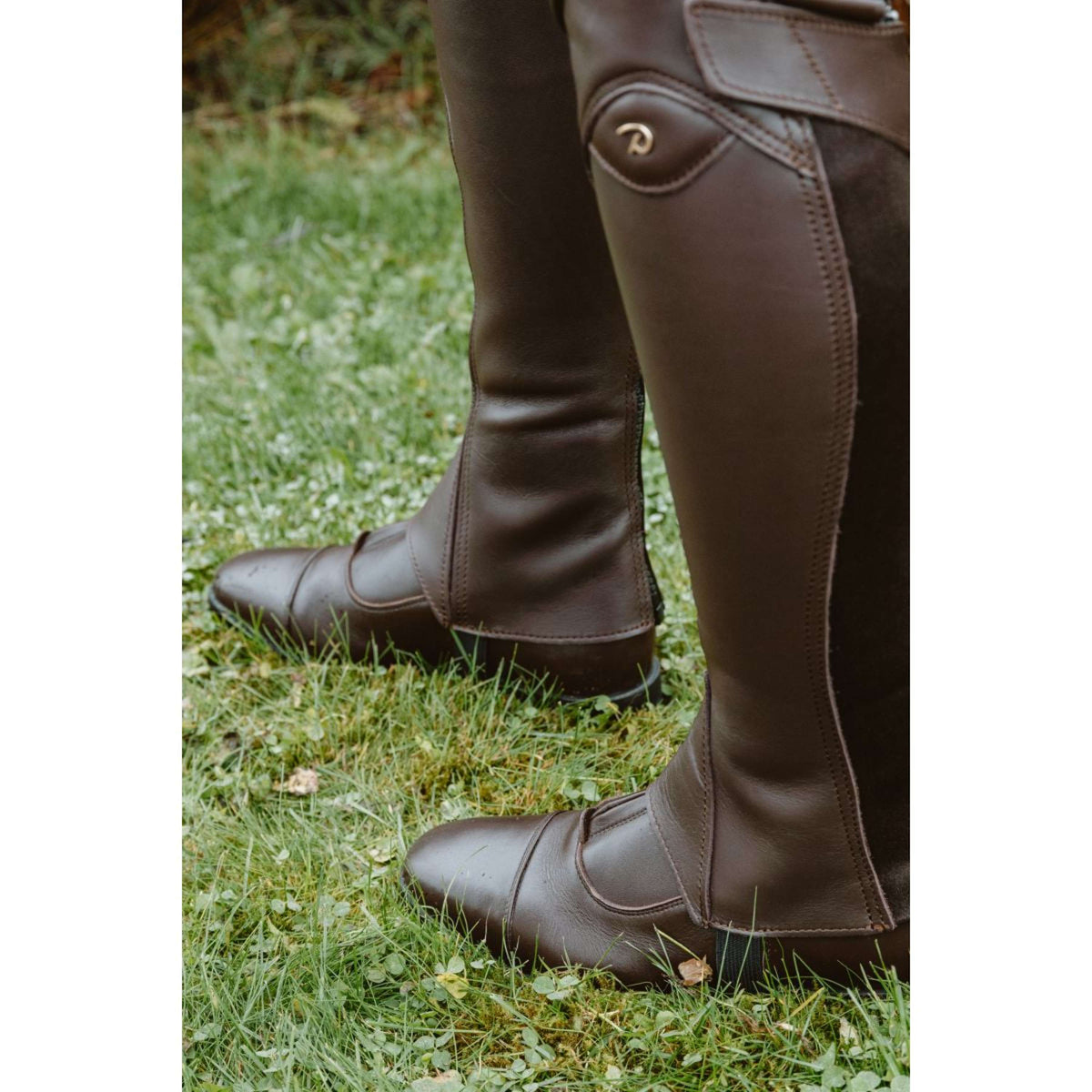 Dyon Stiefeletten Front Zipper Braun
