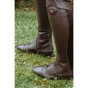 Dyon Stiefeletten Front Zipper Braun