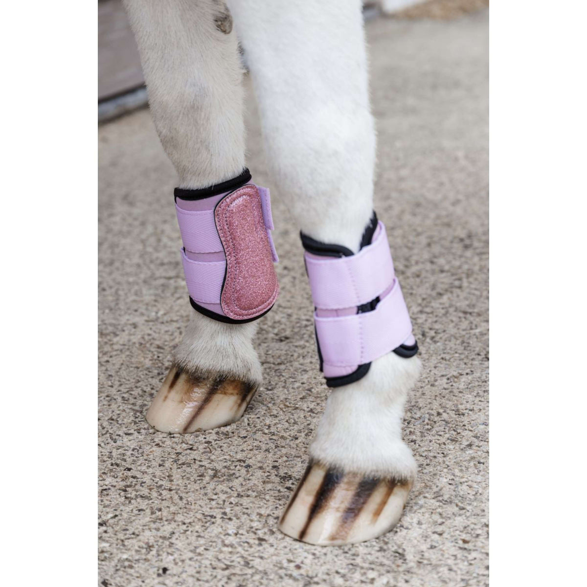Kentucky Horsewear Gamaschen Glitter Unicorn Altrosa