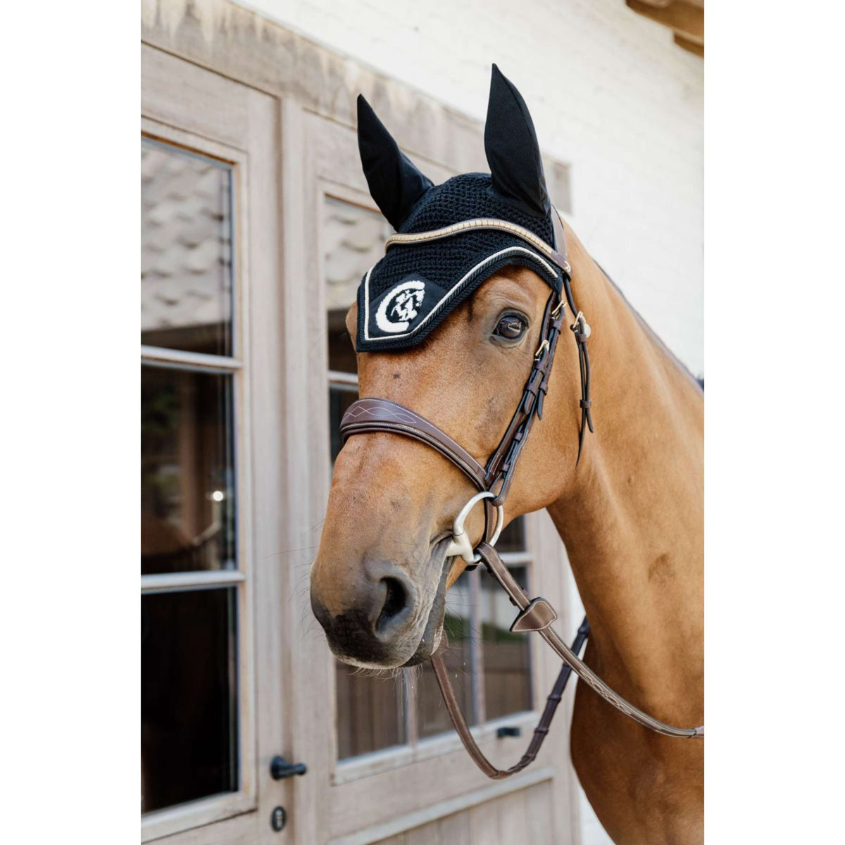 Kentucky Fliegenhaube Wellington Soundless 3D Logo Rope Schwarz